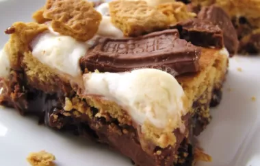 Delicious and Decadent S'more Brownies