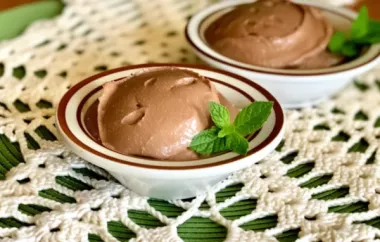 Delicious and Decadent Whipped Peanut Butter Chocolate Ricotta Pudding Recipe