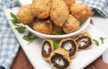 Delicious and Easy Air Fryer Ranch Stuffed Olives