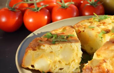 Delicious and Easy Air Fryer Spanish Tortilla Recipe