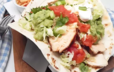 Delicious and Easy Baked Chicken Tacos Recipe