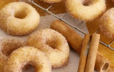 Delicious and Easy Baked Mini Doughnuts Recipe
