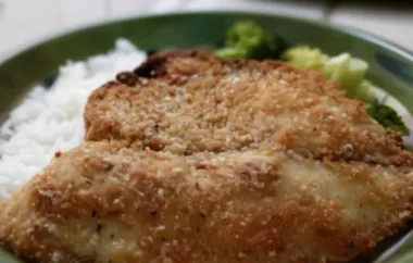 Delicious and Easy Baked Parmesan Tilapia Recipe
