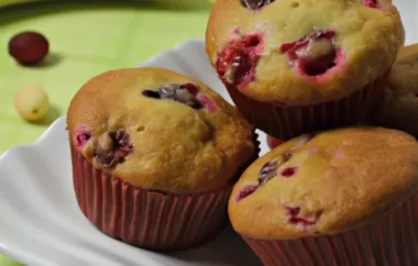 Delicious and Easy Banana Cranberry Muffins Recipe