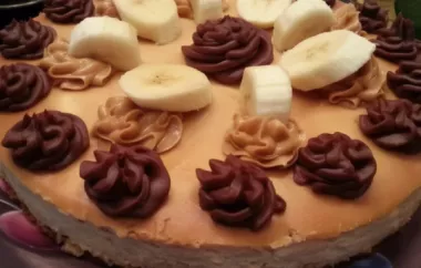 Delicious and Easy Banana Peanut Butter Cheesecake Recipe