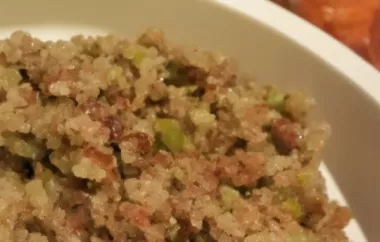 Delicious and Easy Basic Yankee Bread Stuffing Recipe