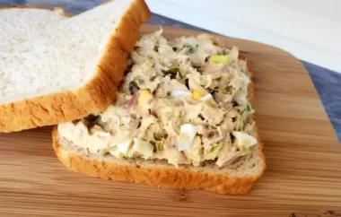 Delicious and Easy Best Ever Tuna Salad Recipe
