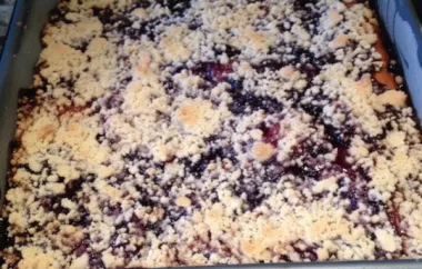 Delicious and Easy Blueberry Breakfast Cake Recipe