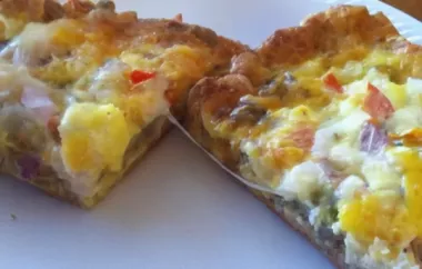 Delicious and Easy Breakfast Pizza Recipe