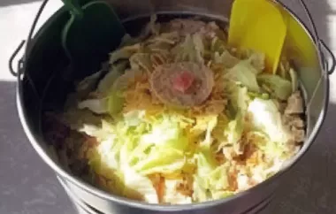 Delicious and Easy Bucket Salad Recipe