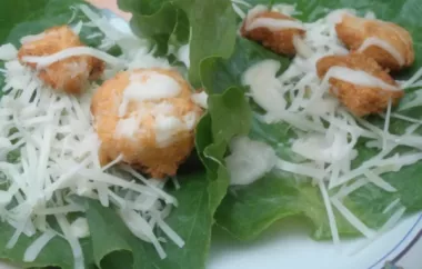Delicious and Easy Caesar Salad Bites