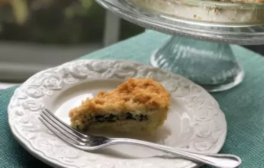 Delicious and Easy Cannoli Crumb Pie Recipe