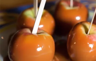 Delicious and Easy Caramel Apple Recipe