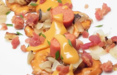 Delicious and Easy Cheesy Bacon Pretzel Dog Bites Recipe