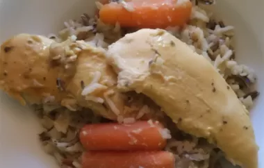 Delicious and Easy Chicken and Wild Rice Slow Cooker Dinner Recipe
