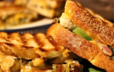 Delicious and Easy Chicken Pesto Paninis