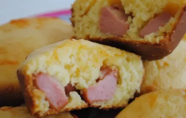 Delicious and Easy Corn Dog Muffins Recipe