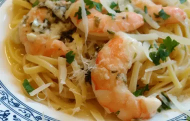 Delicious and Easy Garlic Shrimp Scampi Bake Recipe