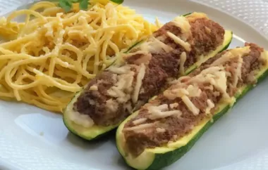 Delicious and Easy Impossible Stuffed Zucchini Recipe