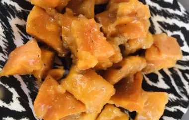 Delicious and Easy Instant Pot Candied Sweet Potatoes Recipe