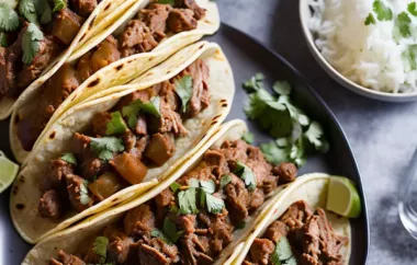Delicious and Easy Instant Pot Mexican Beef Taco Filling Recipe
