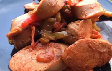 Delicious and Easy Instant Pot Sausage and Peppers
