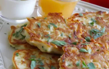 Delicious and Easy Irish Zucchini and Potato Pancakes Recipe