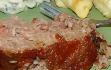 Delicious and Easy Meatloaf Recipe