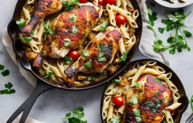 Delicious and Easy Mediterranean Baked Chicken with Pasta