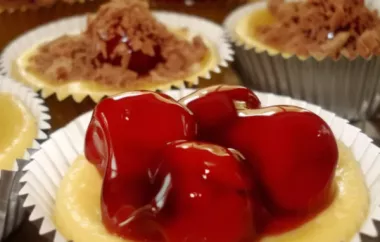 Delicious and Easy Mini Cheesecakes with a Vanilla Wafer Crust