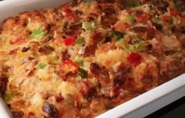 Delicious and Easy Most Excellent Breakfast Casserole