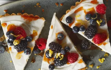 Delicious and Easy No-Bake Greek Yogurt Cheesecake Recipe