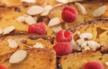 Delicious and Easy Panettone French Toast Casserole Recipe