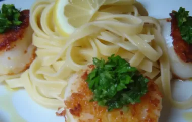 Delicious and Easy Parmesan Scallops Recipe