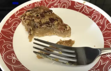 Delicious and Easy Pecan Pie Bars Recipe