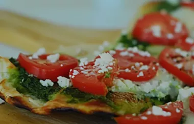 Delicious and Easy Pesto Pizza Recipe