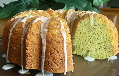 Delicious and Easy Poppy Seed Bundt Cake Recipe