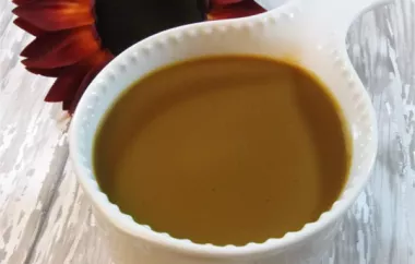 Delicious and Easy Pumpkin Breakfast Syrup Recipe
