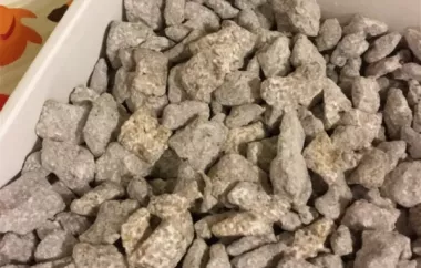 Delicious and Easy Puppy Chow Recipe