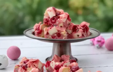 Delicious and Easy Ruby Chocolate Rocky Road Recipe