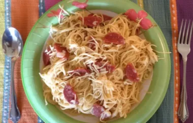 Delicious and Easy Sauceless Spaghetti Recipe