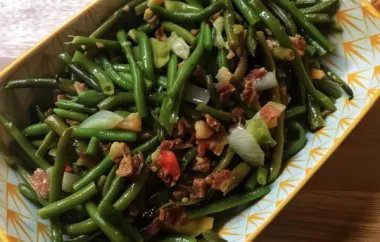 Delicious and Easy Slow Cooker Green Beans Recipe