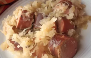 Delicious and Easy Slow Cooker Kielbasa and Beer Recipe