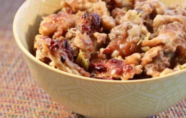 Delicious and Easy Slow Cooker Sage and Onion Stuffing Recipe