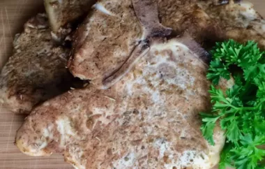 Delicious and Easy Smoked Pork Chops Recipe
