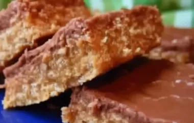 Delicious and Easy Sweet Marie Bars