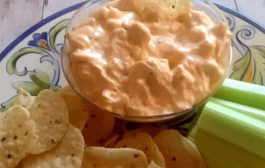 Delicious and easy-to-make buffalo dip perfect for parties