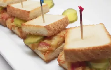 Delicious and Easy-to-Make Cuban Mini Melts