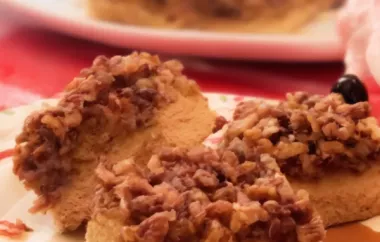 Delicious and Easy-to-Make Pecan Bars Recipe