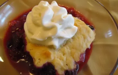 Delicious and Easy Traditional Blackberry Cobbler Recipe